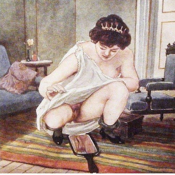 regarder le vagin Gerda Wegener Erotique Adulte Peintures à l'huile